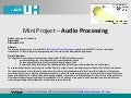 Mini Project- Audio Enhancement