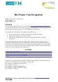 Mini Project- Face Recognition