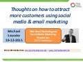 Social and email marketing IOETI Cairo by Michael Leander