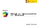 Red de escuelas de salud para ciudadanos