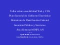 Accesibilidad Web minplan