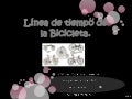linea del tiempo de la bicicleta