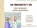 Mi paciente y yo