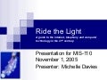 Ride the Light