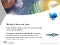Mixing Python and Java