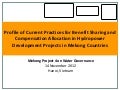 Profile of Current Practices for Benefit Sharing and Compensation Allocation in Hydropower Development Projects in Mekong Countries