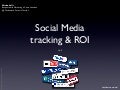 Social Media Marketing tracking & ROI