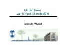 van simpel mobiel leren tot mobiel2.0: voorbeelden en tools