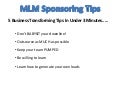 MLM Sponsoring & Recruiting Secrets To Success By James Hicks