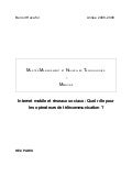 Internet mobile et réseaux sociaux : Quel rôle pour les opérateurs de télécommunication ?
