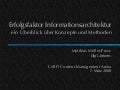 Erfolgsfaktor Informationsarchitektur