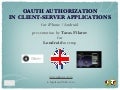 OAuth in mob1serv: Android point of view
