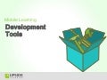 Mobile Learning Development Tools