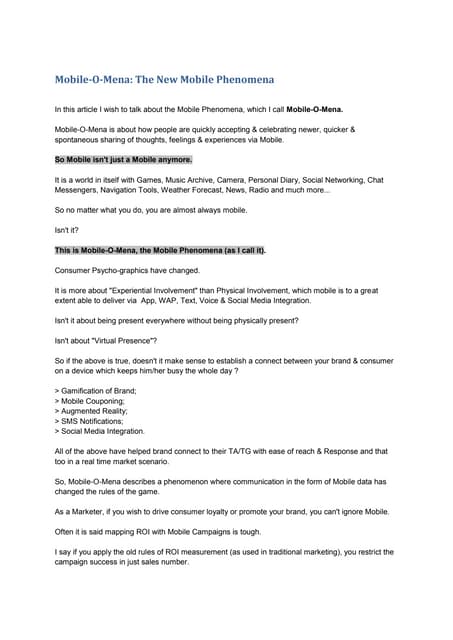 Mobile o-mena write up