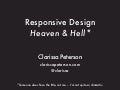 Responsive Design Heaven & Hell