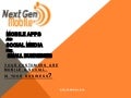 Mobile apps & social media 1