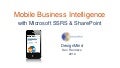 Microsoft Mobile Business Intelligence 