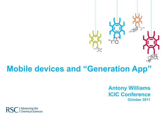 Mobile chemistry and "Generation App" 
