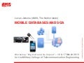 Mobile Database and Service Oriented Architecture