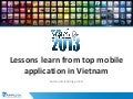 MobileDay 2013 HCM: Lessons learn from top mobile application in vietnam