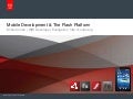 Mobile Development With Flash Platform