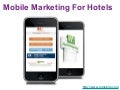 Mobile Marketing For Hotels