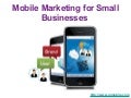 Mobile Marketing For Small Businesses