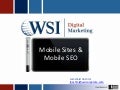 Mobile sites and mobile seo