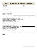 QR Code Best Practices Checklist & Campaign Worksheet