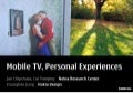 Mobile TV, Personal TV