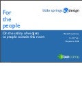 For the people: on the utility of mobile widgets to people outside this room