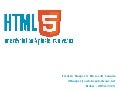 Mobiz - 2012-11-15 - HTML5, une révolution à plusieurs niveaux