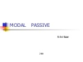 Modal passive