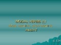 Modal verbs (i) must have to