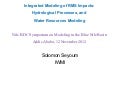Integrated modeling of RMS impacts: Hydrological processes, and water resources modeling 