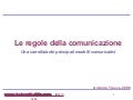 Modelli Comunicativi