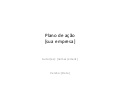 Modelo de plano de acão