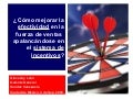 Modelo de Incentivos para mejorar la Productividad de la Fuerza de Ventas