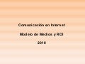 Modelo de medios y roi 2010