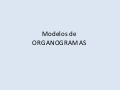 Modelos de Organograma
