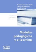 Modelos pedagógicos y e-learning. Fundamentos del diseño técnico-pedagógico