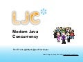 Modern Java Concurrency