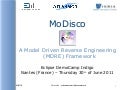 MoDisco & ATL - Eclipse DemoCamp Indigo 2011 in Nantes