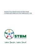 Modul Pelatihan Fasilitator STBM Pilar Stop Buang Air Besar Sembarangan dan Cuci Tangan Pakai Sabun