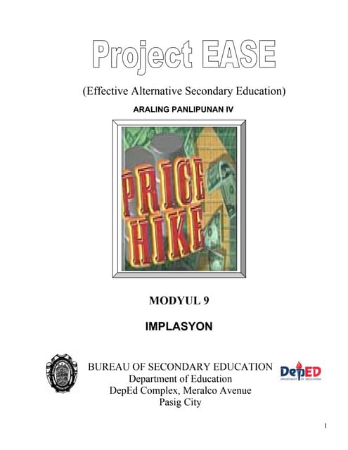 Modyul 9   implasyon