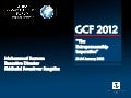 Mohammed Rezwan, GCF2012 presentation