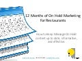 Message On Hold Ideas for Retaurants and Catering