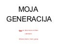 Moja Generacija
