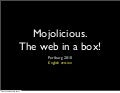 Mojolicious. The web in a box!