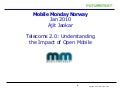Telecoms 2.0: Understanding the Impact of Open Mobile